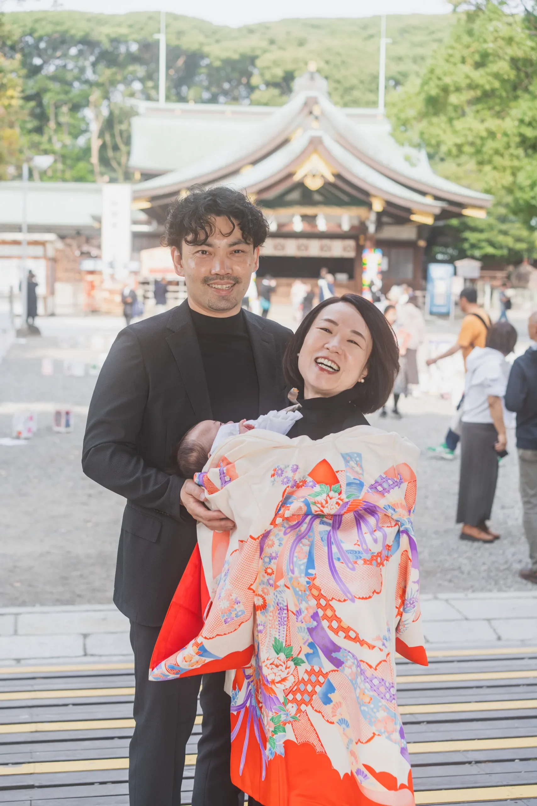 お客様のお宮参りの写真